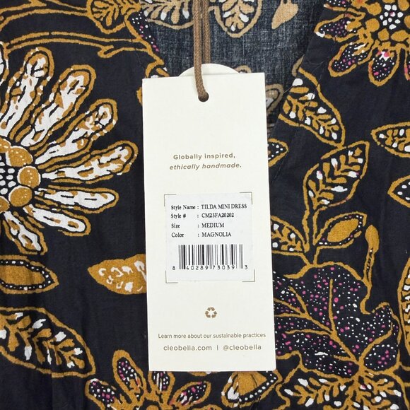 NWT Cleobella Tilda Mini Dress Magnolia Floral Size M - Picture 5 of 7